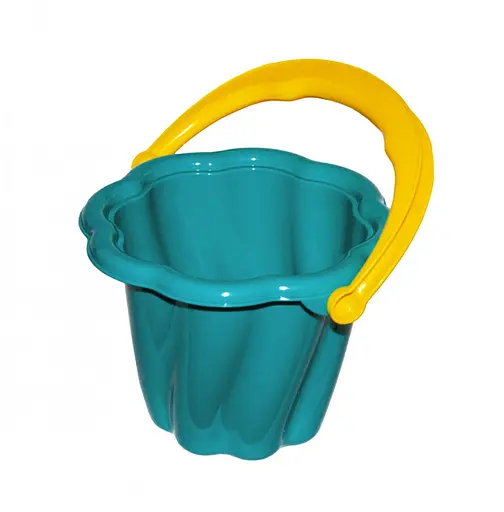 Дитяче іграшкове відерце "Ромашка" Colorplast 1142 Блакитний - фото 1