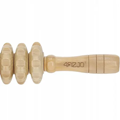 Массажер для тела 4FIZJO ручной, деревянный 4FJ0645 (P-5905973400244) - фото 4