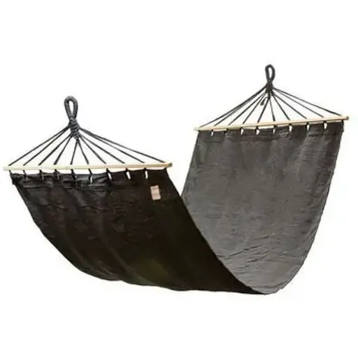 Гамак Jumi Garden тканевый с планкой темно-серый - фото 4