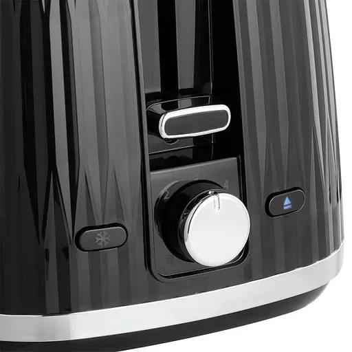 Тостер Russell Hobbs Eden 800 Вт пластик підігрів розморожування чорний - фото 3