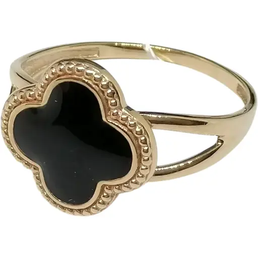 Золотое кольцо Империя золота с эмалью. КБ1206И 18