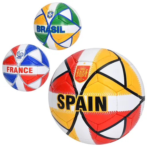 М’яч футбольний, Prisma, 410-430 г, матеріал PU, ручна робота, 32 панелі, розмір №5 (В асортименті) 4000-16 - фото 2