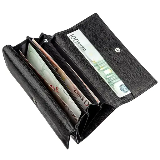 Женский кожаный кошелек-визитница ST Leather 10х18.5 см acs0014726 - фото 5