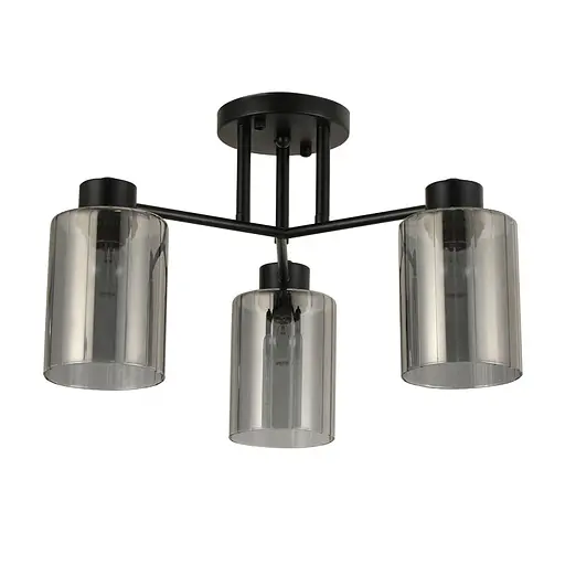 Люстра Ardero BL1330-1 OSTIN під лампу чорний - фото 2