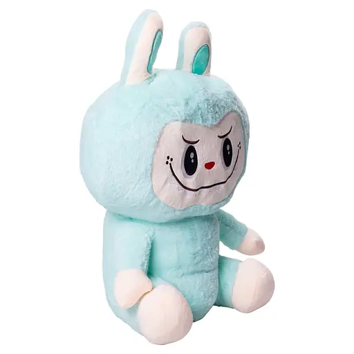 М'яка іграшка-плед та подушка 3 в 1 Лабубу 50 см М'ятний Colorful Home LAB2M - фото 5