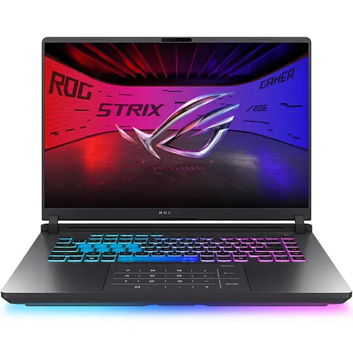 Ноутбук Ігровий ASUS ROG Strix G16 G615LR з процесором Intel Core Ultra 7 255HX pana la 5.2GHz, 16", 2.5K WQXGA, IPS, 240Hz, G-Sync, 32GB DDR5, 1TB SSD, GeForce RTX 11 Home, Eclipse сірий - фото 5