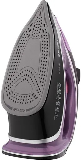 Утюг Ardesto IR-B2234, Black/Purple, 2400W, кераміка, паровий удар, резервур 350мл, захист від кальцинації, антикрапля, плавне регулювання потужності пари, автоматичне відключення - фото 6