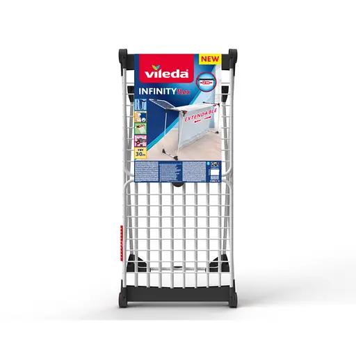 Сушарка для білизни Vileda Infinity Flex для великогабаритних речей 30 м (4023103229662/4023103201972) - фото 10