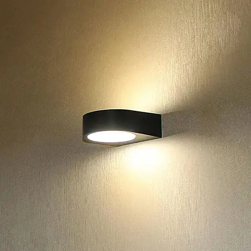 Світильник вуличний настінний білий 15 Вт | Line F | Арт. 1-MWL-15W-WG - фото 3