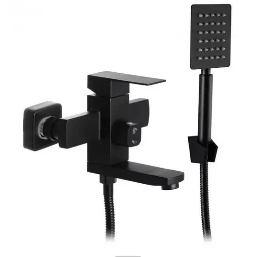 Змішувач для ванни WEZER PRO3-02-BLACK - фото 1