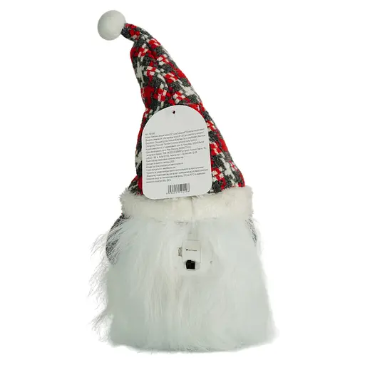 Прикраса декоративна Qingdao Article LED Гном бородатий 32 см в асортименті - фото 5