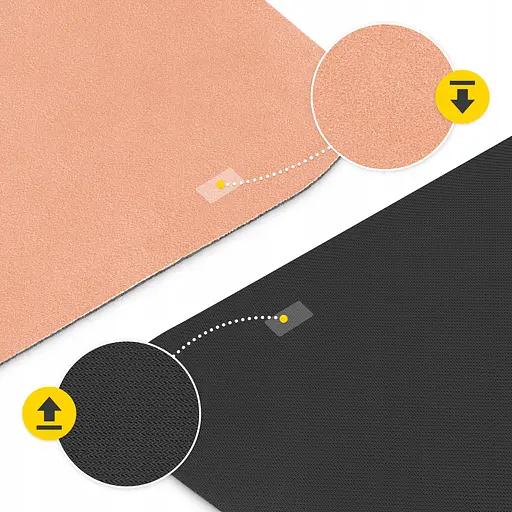 Коврик (мат) спортивный 4FIZJO замша 183 x 61 x 0.15 см для йоги и фитнеса Orange (P-5905973404402) - фото 14