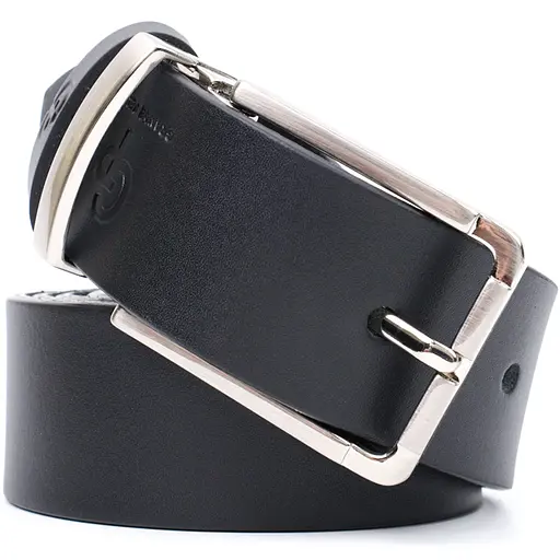 Ремінь шкіряний Grande Pelle чоловічий 3,4х120 см acs0026896 - фото 5