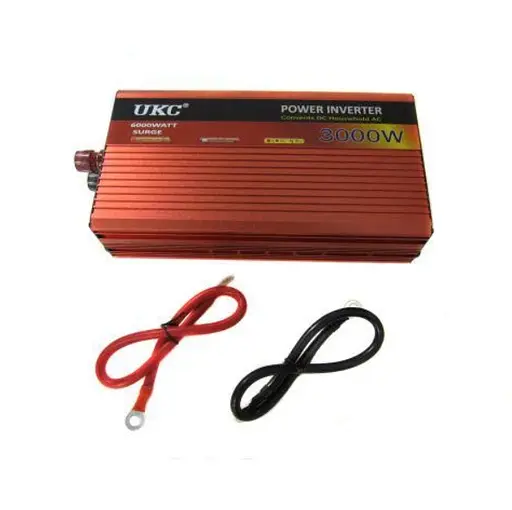Преобразователь авто инвертор UKC 12V-220V AR 3000W c функции плавного пуска - фото 2