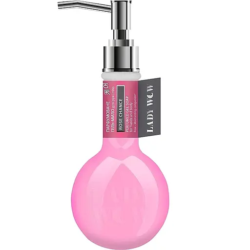 Парфумоване гель-мило для рук і тіла "Rose Chance" Lady Wow Perfumed Gel Soap 500 мл - фото 1