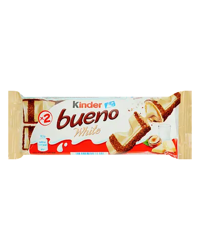 Батончик Kinder Bueno White 39 г (739938)
