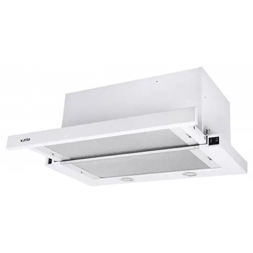 Витяжка кухонна VENTOLUX GARDA 60 WH(1100) SMD LED