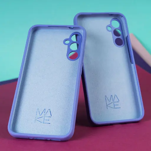 Чохол Make Samsung A34 Silicone Violet - фото 5