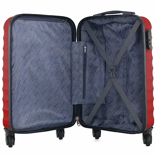 Чемодан Semi Line 20" S Red (T5578-2) - фото 2