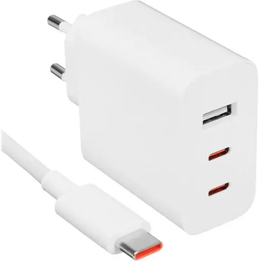 Зарядний комплект-блок і кабель Xiaomi 67W 3 виходи GaN Charger 2 USB-C + 1 USB-A - фото 1