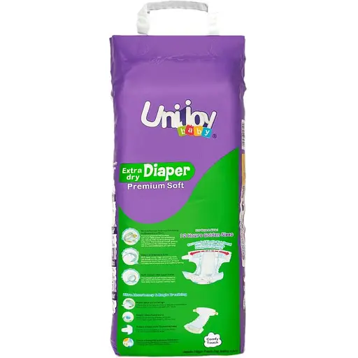 Підгузки Unijoy Soft S 3-6 кг 40 шт. - фото 2