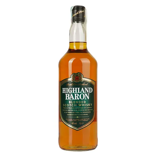Віскі Highiland Baron Blended Scotch 40% 1 л - фото 1