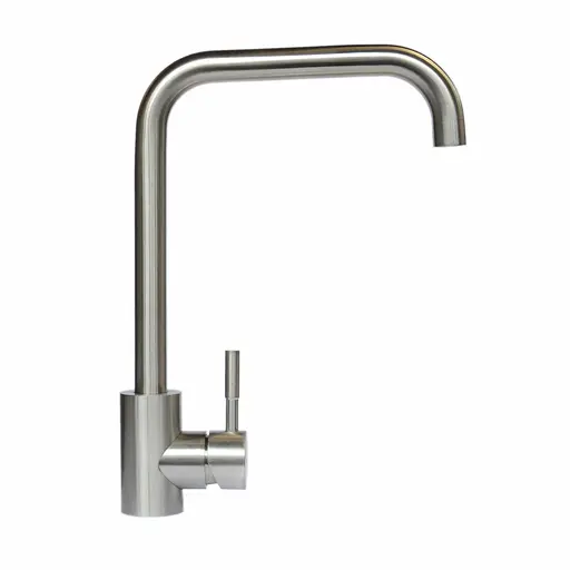 Смеситель для кухни Germece 0001 B SSK нержавеющая сталь - фото 1