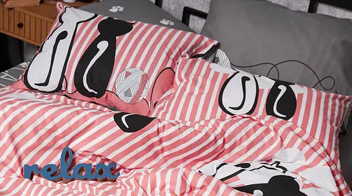 Набор наволочек Moon&Star Бязь Gold Люкс Cat 50х50 см 2 шт - фото 3