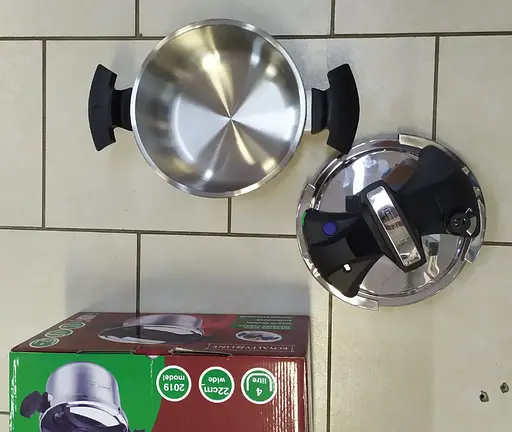 Скороварка из нержавеющей стали 4 л Royalty Line RL-PS4L - фото 6