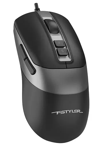 Миша A4Tech Fstyler FM50S Plus (Black) Silent USB (FM50S Plus (Black)) - фото 7
