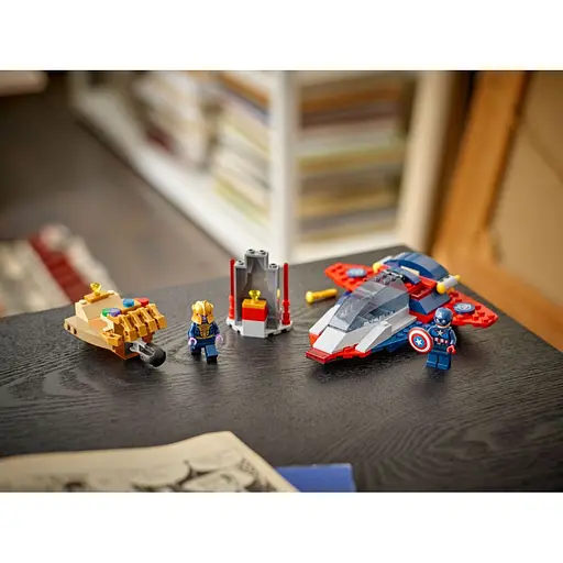 Конструктор LEGO Marvel Super Heroes Капітан Америка проти Таноса 107 деталей (76319)  - фото 6