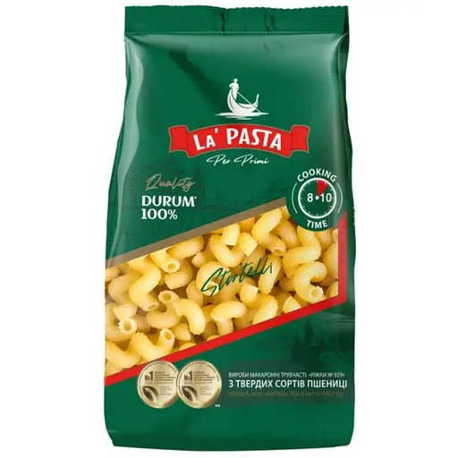Макаронные изделия La Pasta рожки 400 г х 2 шт. (483550)  - фото 2