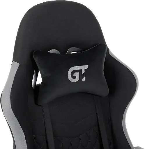 Геймерское кресло GT Racer черное с серым (X-2324 Fabric Black/Gray) - фото 7