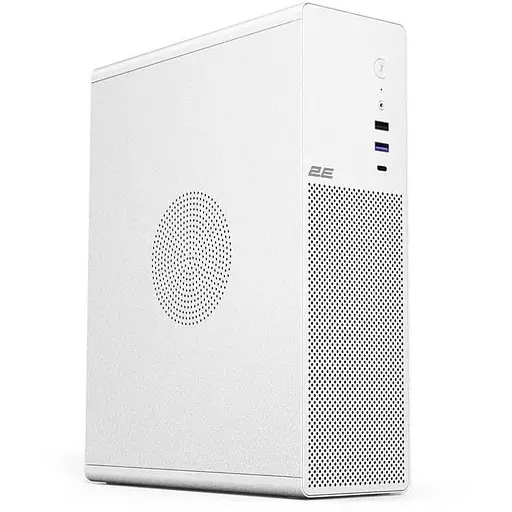 Корпус 2E Credo Slim (V90B), белый, 400 Вт, Mini Tower, Micro ATX/Mini ITX, 1xType-C/1xUSB 3.0/1xUSB 2.0, макс. CPU - - фото 1