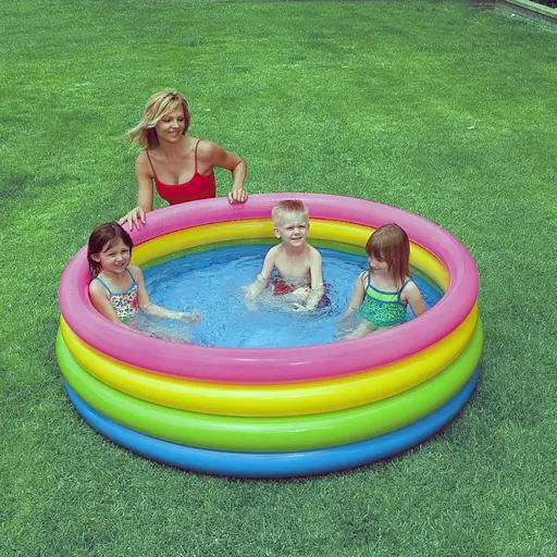 Дитячий надувний басейн Intex 56441 Палаючий захід - фото 3