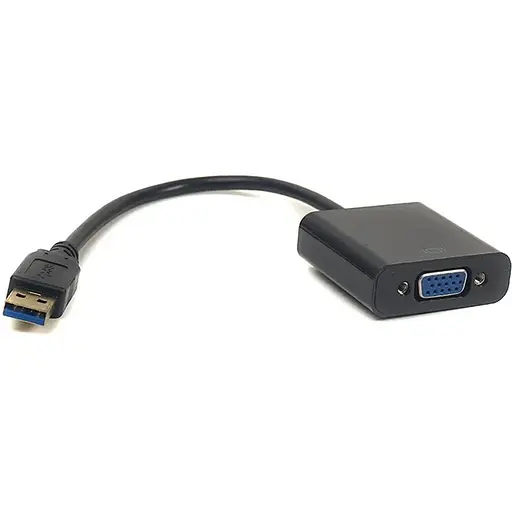 Кабель-переходник PowerPlant USB 3.0 M - VGA F