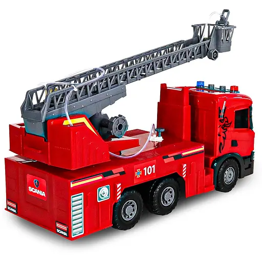 Автомобиль TechnoDrive Super Big Truck Пожарная машина Scania (5005KS) - фото 8