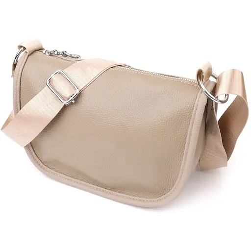 Полукруглая сумка для женщин Vintage из натуральной кожи 26х15х12 см sum0027614 - фото 1