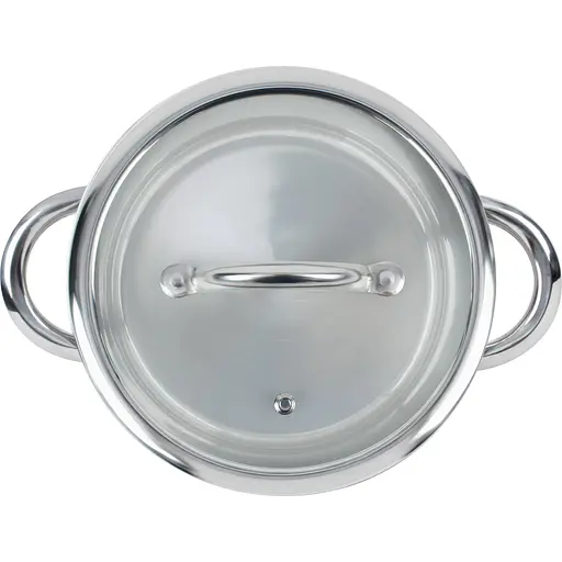 Кастрюля Krauff Originell со стеклянной крышкой диаметр 20 см (26-238-051) - фото 6