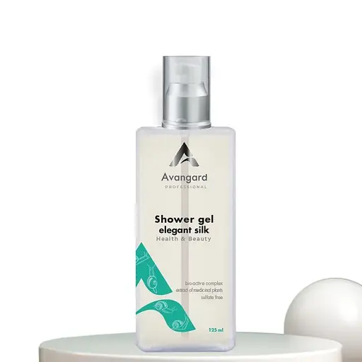 Гель для душа Elegant silk для чувствительной и сухой кожи A_Avangard Professional 125 мл - фото 1