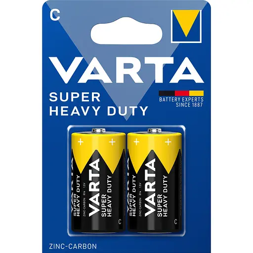 Уценка. Батарейки Varta Superlife C BLI 2, 2 шт.