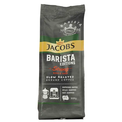 Кофе молотый Jacobs Barista Editions Strong, 225 г (797543) - фото 1