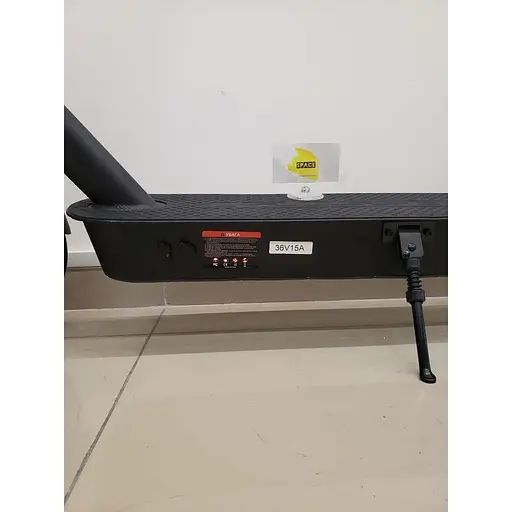 Електросамокат з додатком Crosser E9 Premium 10 перфоровані колеса (15 Ah / 600W) Чорний - фото 2
