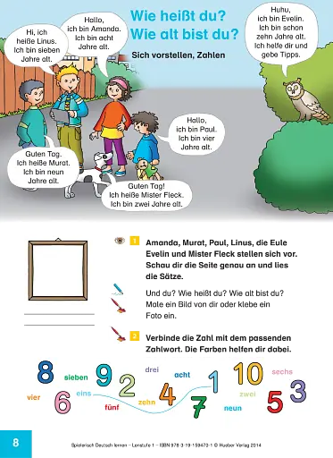 Spielerisch Deutsch lernen. Neue Geschichten. Wortschatz und Grammatik. Lernstufe 1 - фото 7