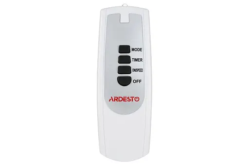 Ardesto Вентилятор підлоговий 40 см 45Вт пульт ДК опора кругла білий - фото 6