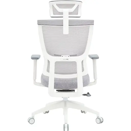 Офісне крісло OfficePro Elegant OC600-W-LG-LG White/Light Gray [148651] - фото 5
