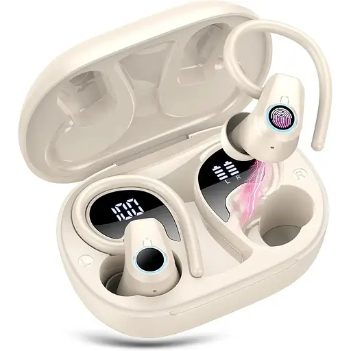 СТОК Беспроводные Bluetooth-наушники Poounur H9 True Wireless Earbuds Внутриканальные наушники с шумопоглощением - фото 1