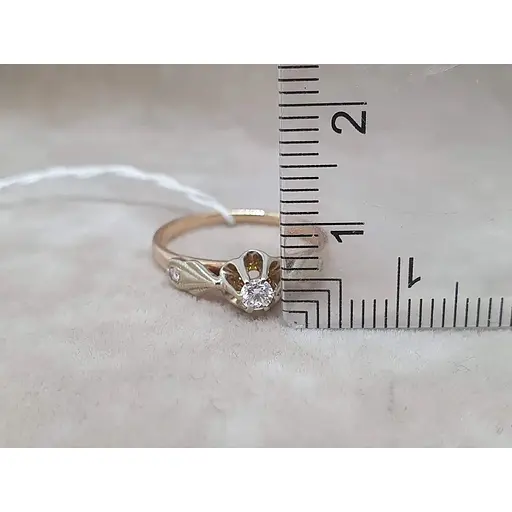 Золотое кольцо Гаразд с бриллиантами. 302007 18 - фото 5