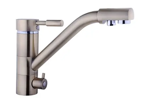 Змішувач для кухні під осмос Globus Lux GLLR-0555-Bronze Бронза - фото 1