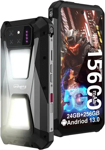 Смартфон Unihertz TANK 3S 12/256GB Black NIGHT VISION + ПРОЕКТОР + 2 ПРОЖЕКТОРА